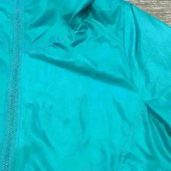 Lole Jacket Women’s Medium Water Resistant Hooded Full Zip Parka Cinch Waist - Picture 9 of 16